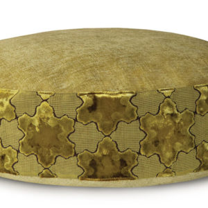 Medium Dog Bed - Luxury Gold Velvet front - 11 - Wolves and Lions